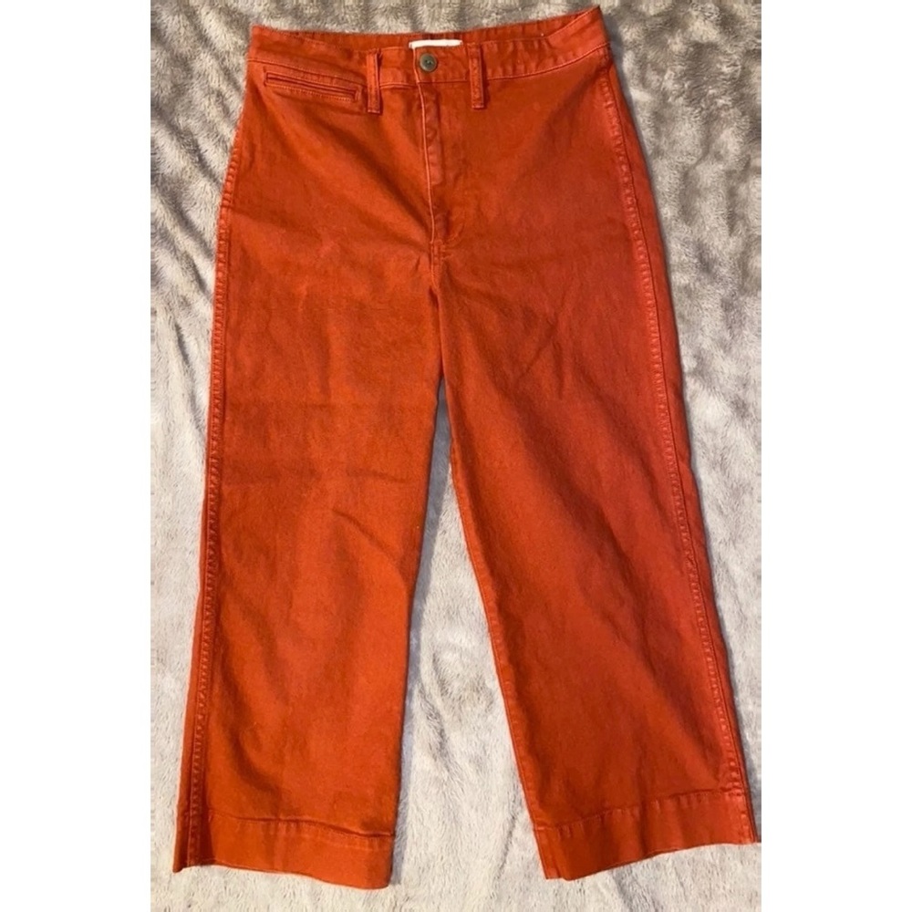 Madewell Emmett Wide Leg Crop Pants
